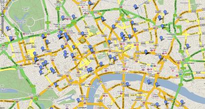 WC cluster of Architecture firms